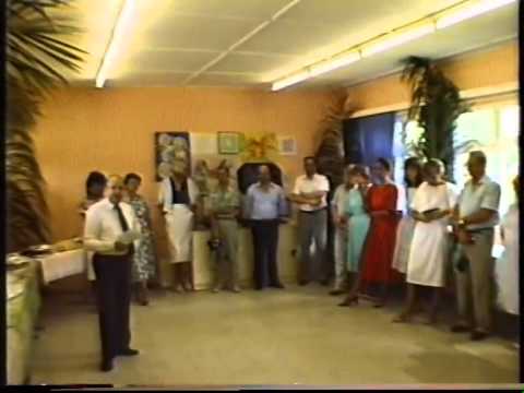 Abschlussfeier meiner 10  Klasse an der Bong Town School 1987 -  Re Edit