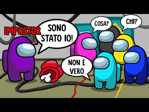 L' IMPOSTORE si DICHIARA ma NESSUNO gli CREDE - Among Us