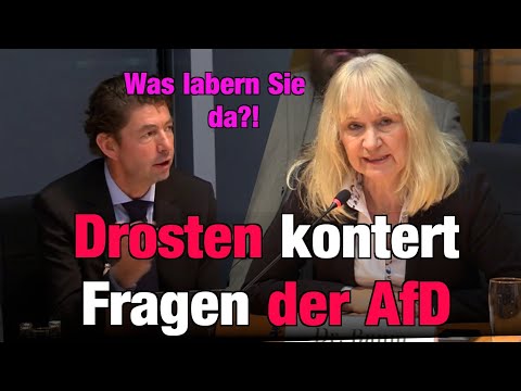 Drosten stellt sich den wirren Fragen der AfD 01.12.2025