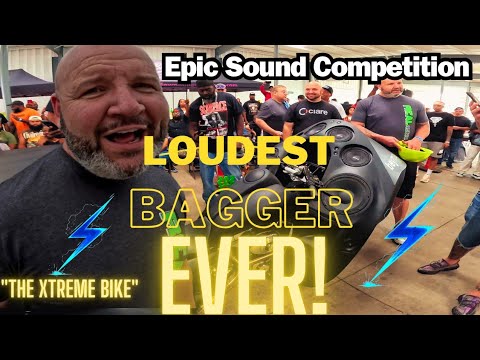 "The Xtreme Bike": Loudest Motorcycle Sound System EVER!!!!...Epic Sound Competition