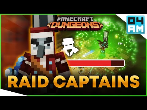 04AM - RAID CAPTAINS - TEASER New Information (New FREE Feature) in Minecraft Dungeons