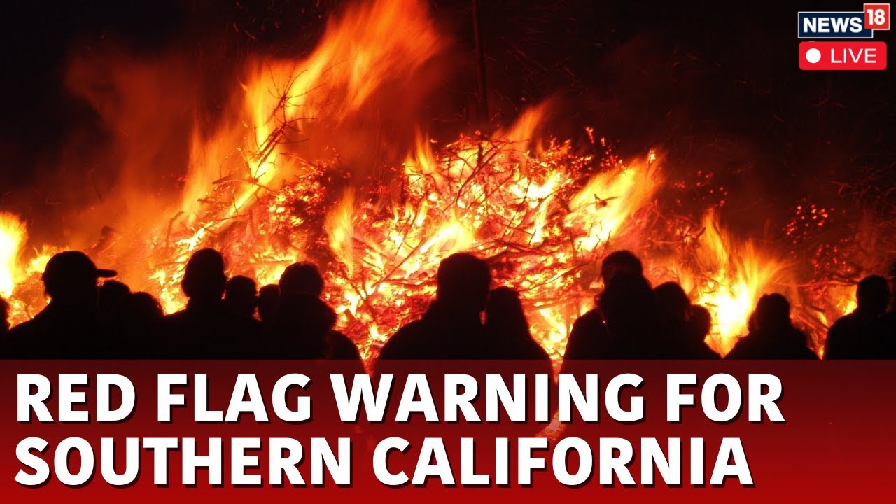 Los Angeles Fire LIVE Update | Santa Ana Winds A Catalyst To California Wildfire | LA Wildfire |N18G