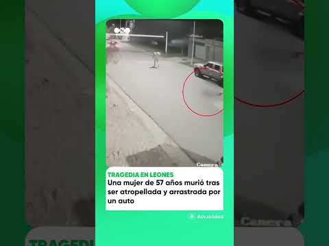 TRAGEDIA EN LEONES: "La llevó una cuadra y media arriba del capot"