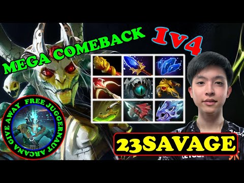 MEGA COMEBACK 23SAVAGE 1v4 MEDUSA 9 SLOTS ULTRA FARMER TRUE CARRY | DOTA2ORBS