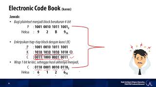 #8 Kriptografi - Teknik Block Cipher | Electronic Code Book &amp; Cipher Block Chaining