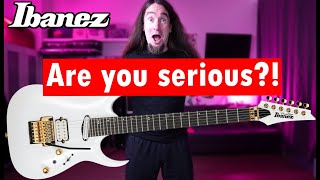 Video thumbnail for Do YOU need 27 FRETS on a GUITAR? IBANEZ RGA622XH-WH by CarstenStepanowicz