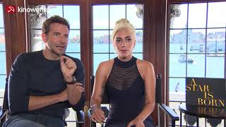 Interview Bradley Cooper & Lady Gaga A STAR IS BORN video