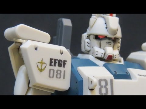 HGUC Ez8 (3: MS) Gundam 08th MS Team Shiro Amada plastic model review ガンプラ
