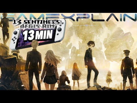 13 Minutes of 13 Sentinels: Aegis Rim Gameplay for Nintendo Switch (Story & Battle)