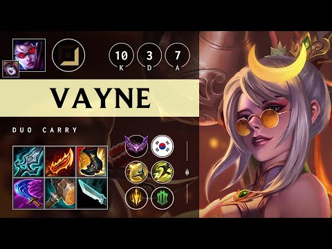 Vayne ADC vs Kai'Sa - KR Master Patch 25.13