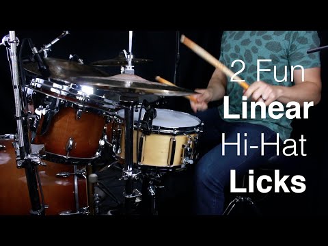 2 Hi Hat Licks for Tasteful Grooves- Drum Lesson with Eric Fisher