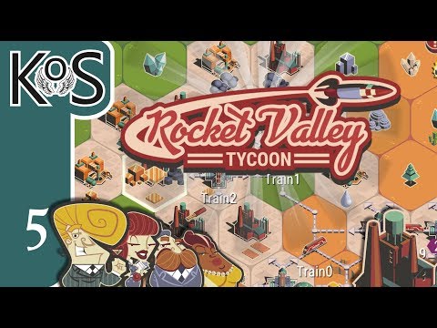 Rocket Valley Tycoon Ep 5: ROCKET ENGINE VROOOM! - First Look - Let's Play, Gameplay