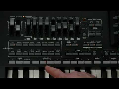 Korg Pa3X Video Manual Part 3- Styles