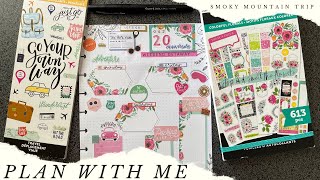Planner Page | Anniversary Weekend Getaway | Plan With Me