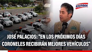 🔴🔵 José Palacios, criticó el estado de los patrulleros que utilizan los efectivos policiales