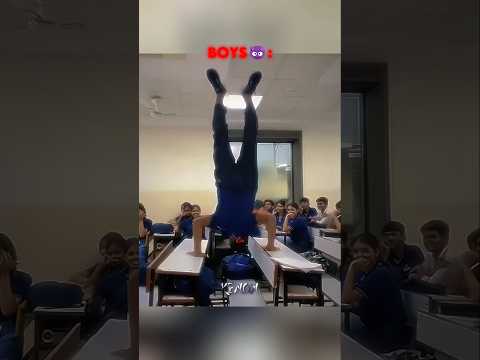 Girls vs boys in class #troll #edit