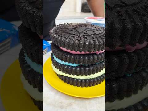 Giant Oreo Cake Stack