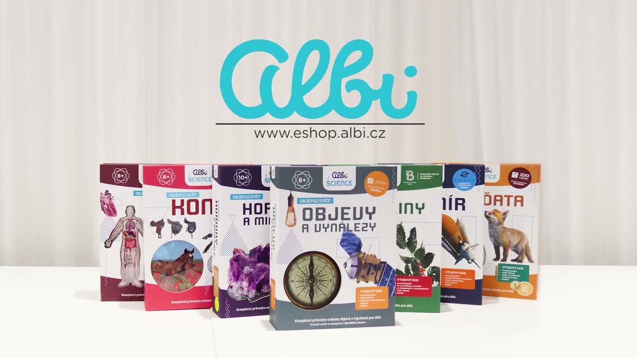 Albi Science - Objevy a vynálezy z edice - Objevuj svět!
