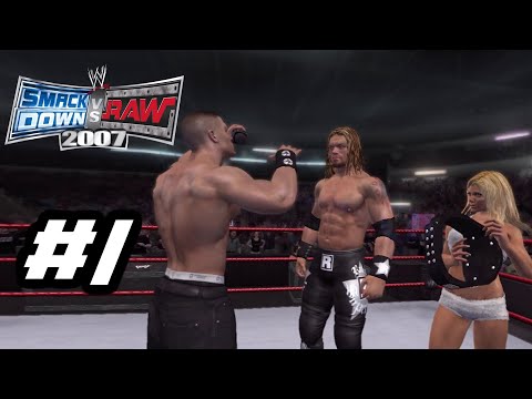 WWE SmackDown vs Raw 2007: Season Mode (Edge): Part 1