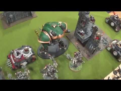Warhammer 40k Battlereport 14 - 1.850 Punkte Chaos gegen Sororitas und Imperial Knight