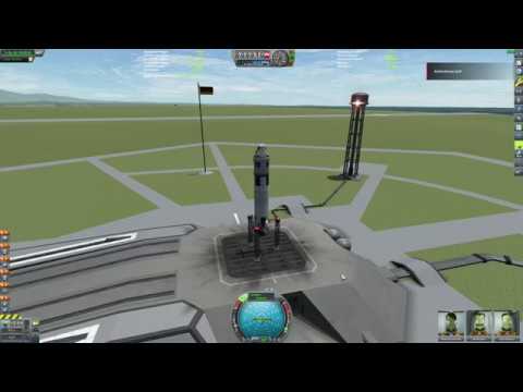 KSP fully automatic launch, rendevouz and docking
