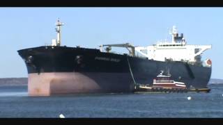 Overseas Shirley leaving Portland Harbor