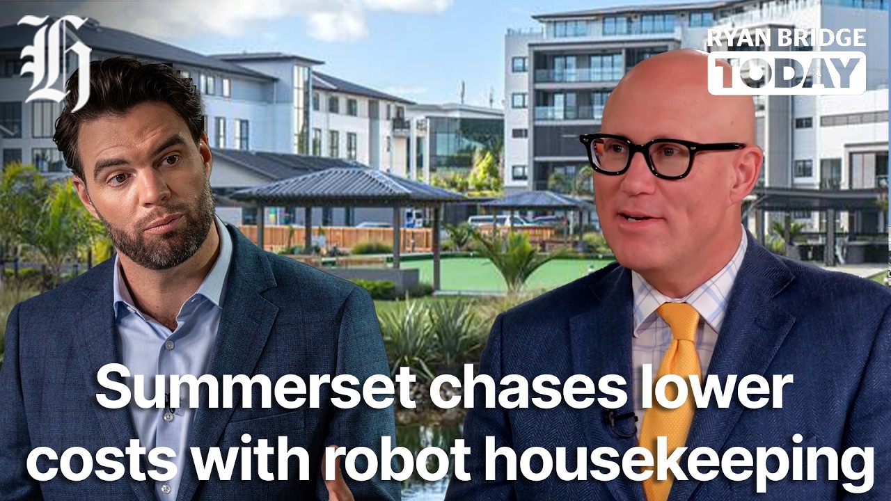 Summerset chases lower costs with robot housekeeping | Ryan Bridge TODAY