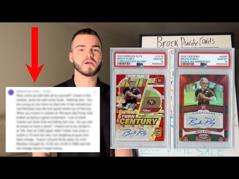 Old Rigid Dude Doesn’t Understand The Brock Purdy Card Market (WHAT YOU MUST KNOW)