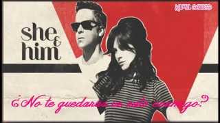 She & Him - Stay A While - Traducción al español ( Classics )