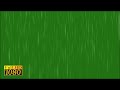 Rain Green Screen HD Video With Sound Effect