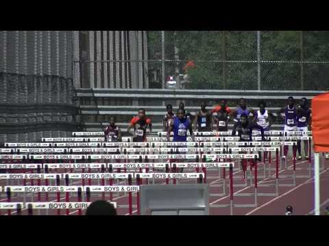 2012 Brooklyn championship 110m hurdles heat 1