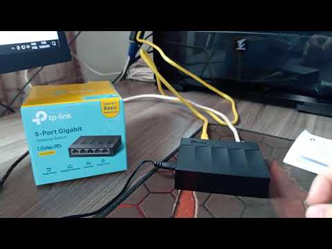 Šakotuvas TP-Link TINKLO SWITCH 5PORT 10/100/1000M video