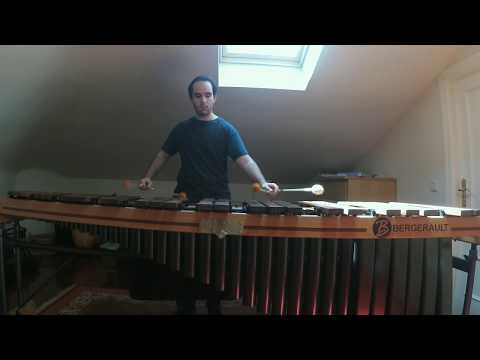 Frogs para marimba solo, de Keiko Abe