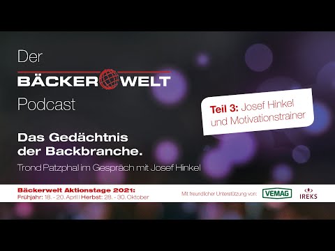 Josef Hinkel und Motivationstrainer – Trond Patzphal im Gespräch mit Josef Hinkel