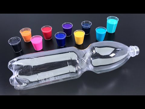 Revelations of the Universe - Acrylic Pour Painting with Bottle