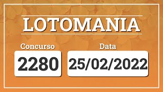 Capa de LOTOMANIA 2280