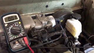 Throttle Position Sensor - Quick Check - Hyundai Elantra 2001