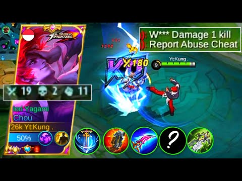 2023 CHOU DAMAGE! HACK ITEM IS BACK 🔥WTF DAMAGE! CHOU ONE SHOT 1KILL | MLBN
