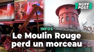 À Paris, le Moulin Rouge a perdu ses ailes (et quelques lettres) dans la nuit