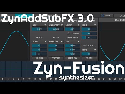 ZynAddSubFX 3.0: Zyn-Fusion Synthesizer (No Talking)
