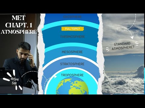 DGCA Meteorology Full Lecture Chapter One Atmosphere