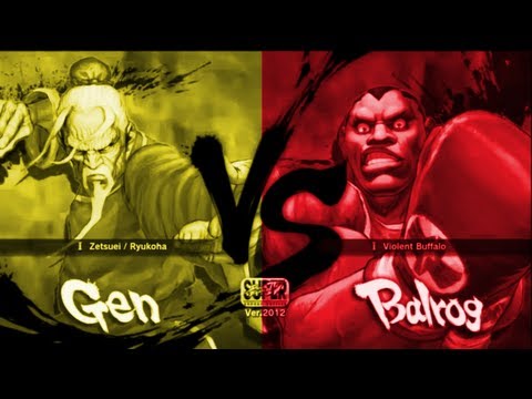 WarriorBySand [ Gen ] Vs MoRt4lGh0st [ Balrog ] SSF4 Arcade Edition 2012 HD