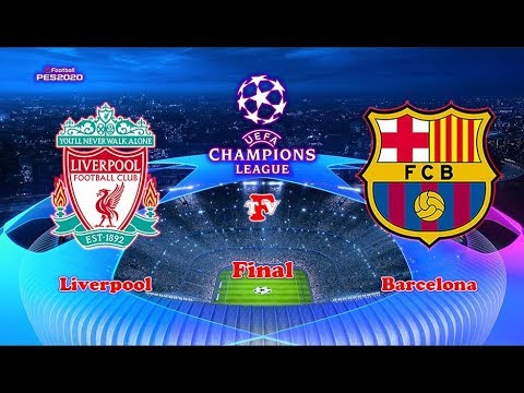 PES 2020 | Liverpool vs Barcelona | Final UEFA Champions League | Gameplay Football TV