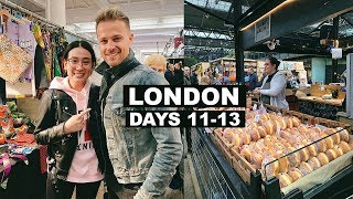 SPITALFIELDS MARKET, THE LION KING &amp; NICKY BYRNE! | London Days 11 to 13 | Karla Aguas