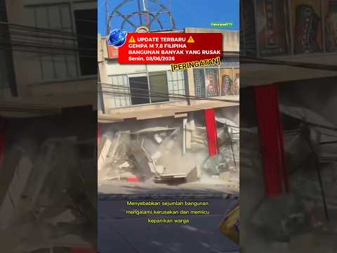 Gempa M 7,8 Filipina Picu Tsunami‼️ BMKG Akhiri Peringatan Dini