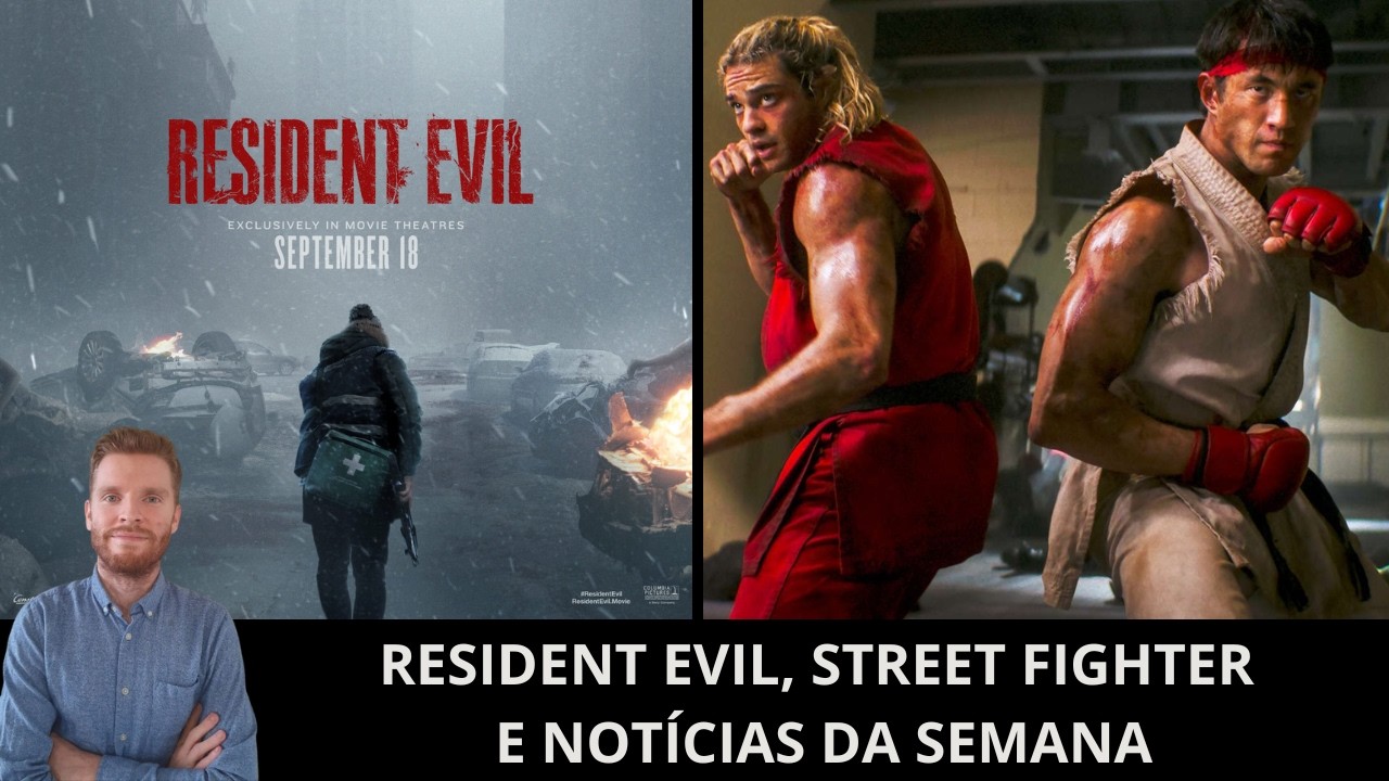Ao vivo: Resident Evil, Street Fighter, o começo da temporada de festivais e mais!