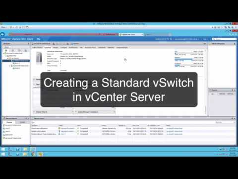Configuring Standard vSwitches in vSphere 6.5
