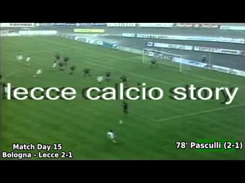 Serie A 1989-1990, day 15: Bologna - Lecce 2-1 (Pasculli goal)