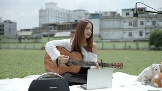 Download lagu Talking to the moon - Bruno mars ( Chintya Gabriella Cover) mp3