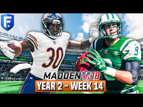 Madden 18 Bears Franchise Year 2 - Week 14 @ Jets | Ep.33